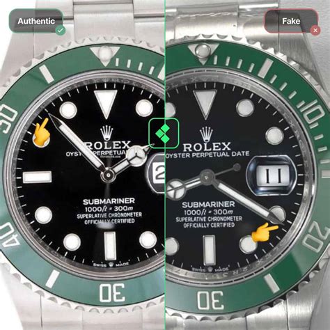 rolex vs real